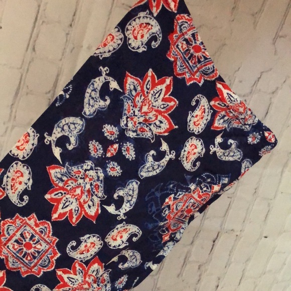 Navy Blue Hollister Belted 3/4 Sleeve Wrap Blouse Top Size Small - Picture 9 of 12